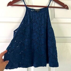 Express Floral Lace Top